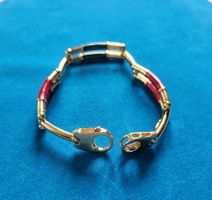 18 Karat 750 Massiv Gold Armband