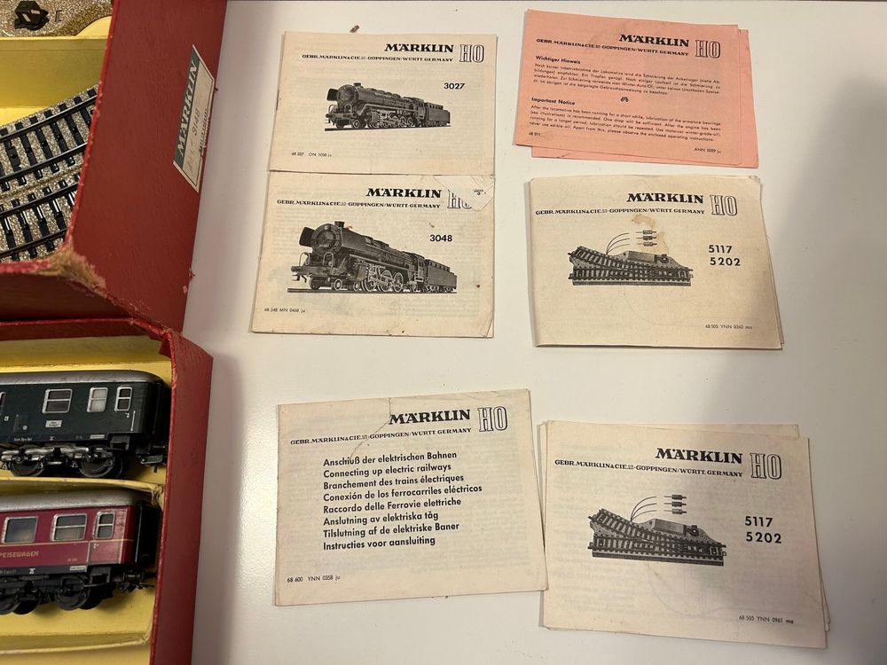 Märklin H0 - Anleitung / Notice - 7294 / 7295 (Gebraucht) in Payerne