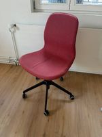 IKEA LÅNGFJÄLL Bürostuhl / Drehstuhl rot