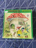 Vintage Puzzle Zwerge 2x