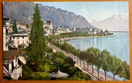 Montreux - Belle vue générale ancienne