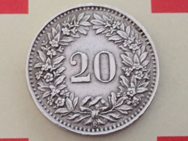 Tutti le monete: 20 Rappen 1943 -vz – Usato da Elsau venduto da herbybay 1