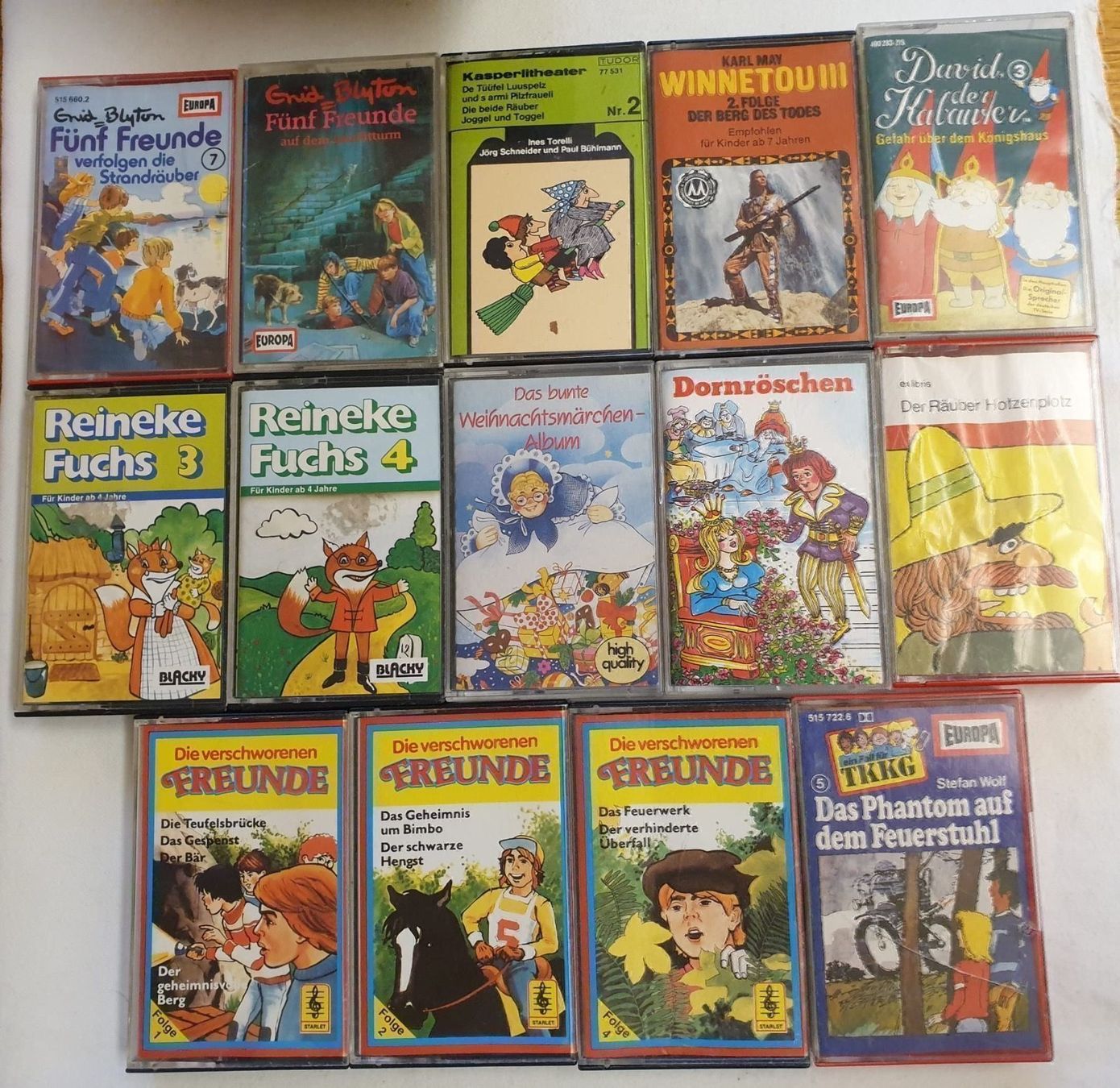 Musicassette: 14 Kinderkassetten / Märchen – Usato da Rebstein venduto da gimmma