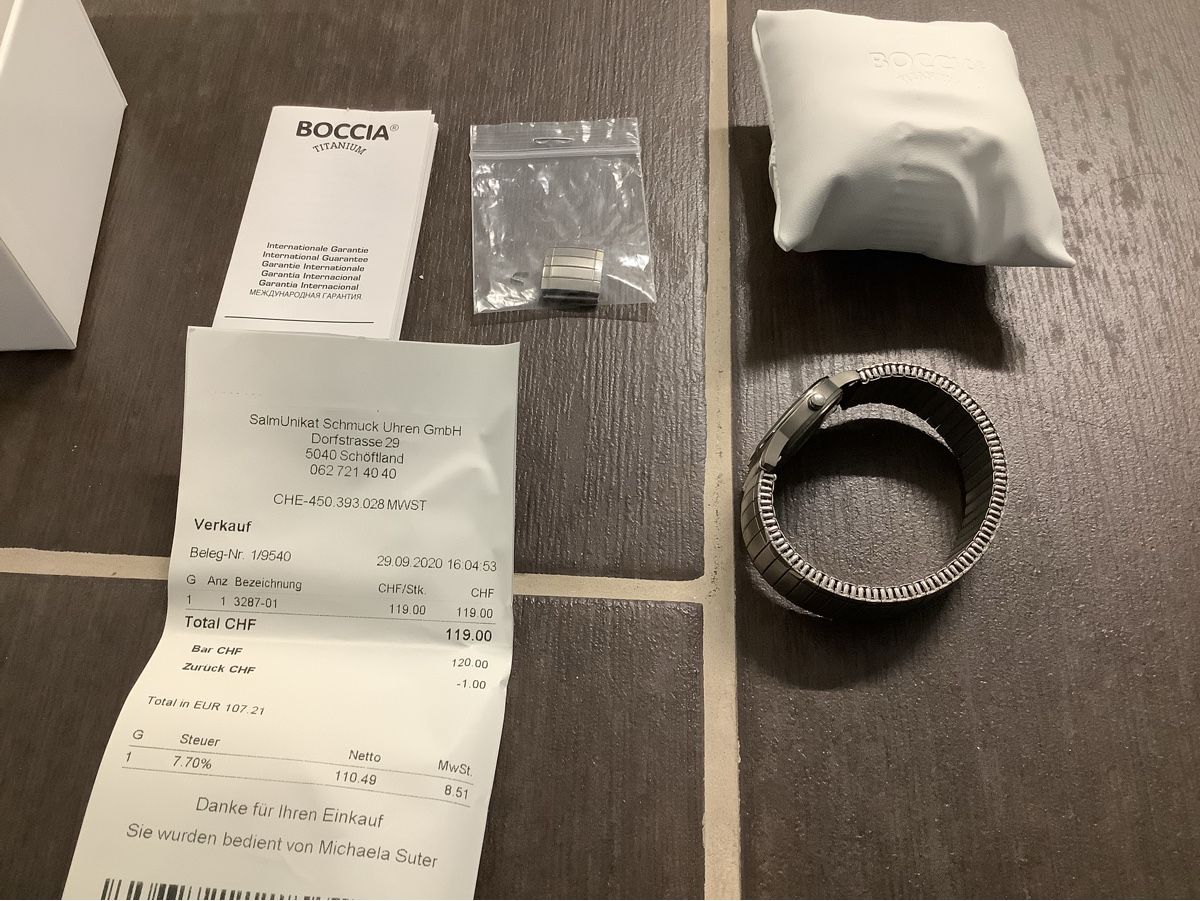 Uhren: Boccia Titanium Damennuhr mit Box – Gebraucht aus Brugg AG von Sweety_pie 3