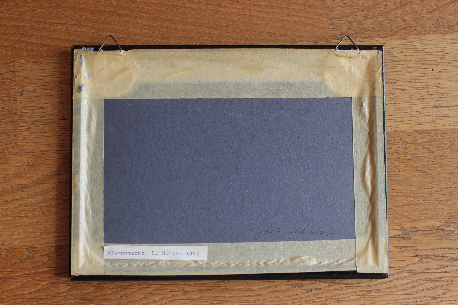 Foto & Immagini: Aquarell von E. Bühler – Usato da Rüegsauschachen venduto da Karjan 2