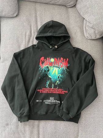 Childish Hoodie Schwarz L