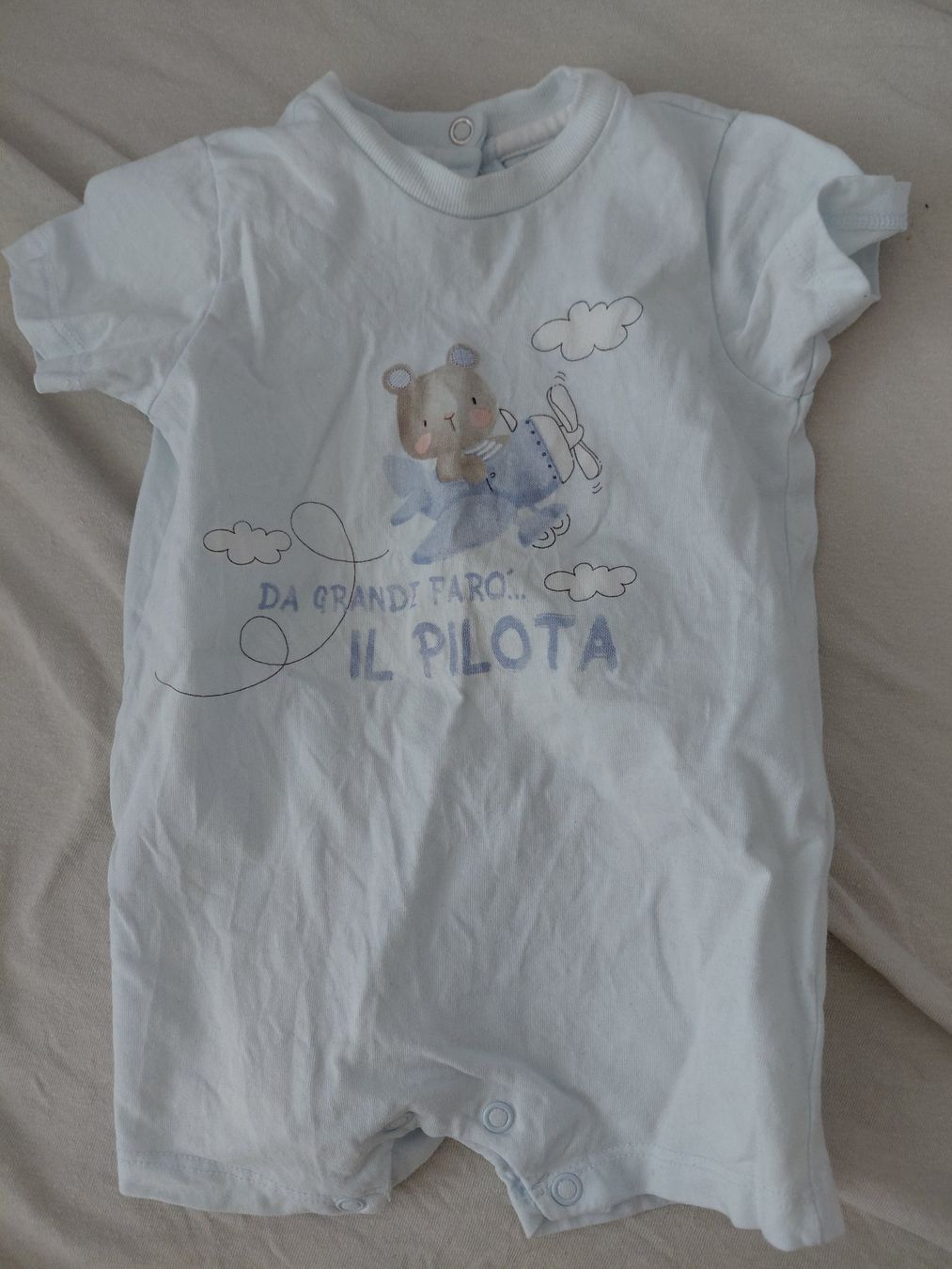 Pyjamas & Ähnliches: Kurzarm Pyjama Chicco hellblau Grösse 62 neu – Neu und originalverpackt aus Teufen AR von JanineSG