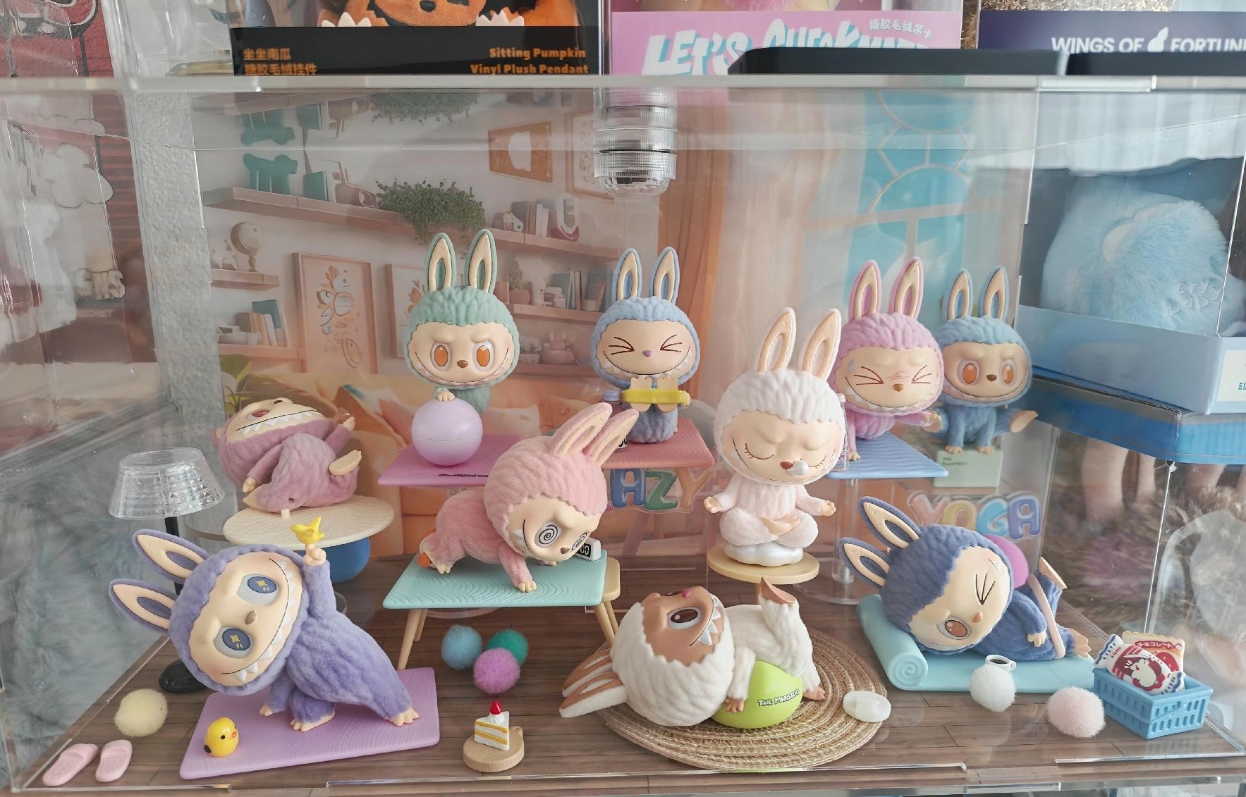 Pop Mart Figuren: Labubu Yoga Diorama – Neu (gemäss Beschreibung) aus Frauenfeld von roebsw007