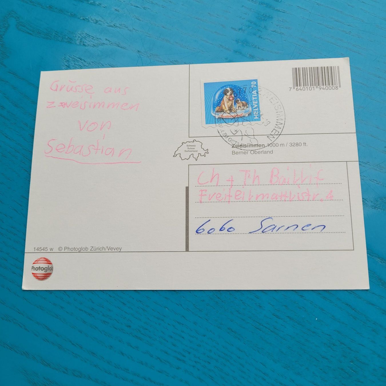 Cartoline postali: Zweisimmen ( BE) 2003 – Usato da SCHÜBELBACH venduto da CoKaHa 1
