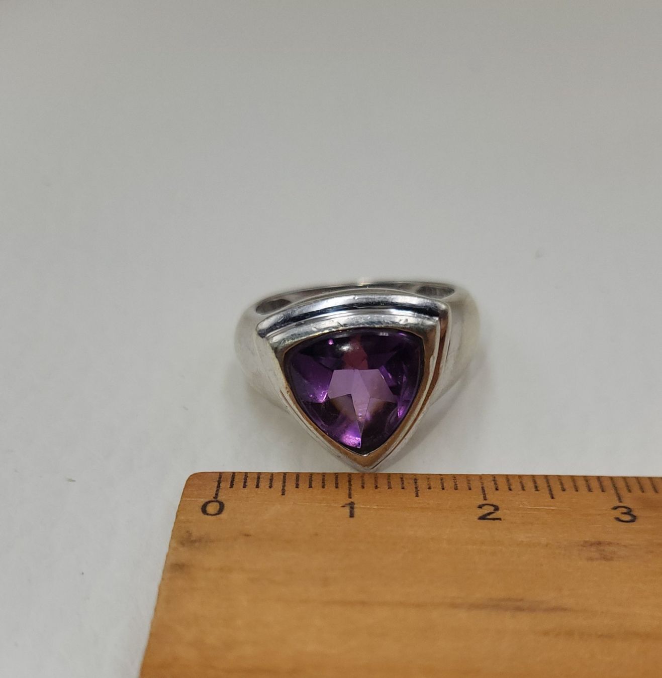 Anelli: Gold 375 Ring Mit Amethyst – Usato da Wald ZH venduto da Dasilver 1