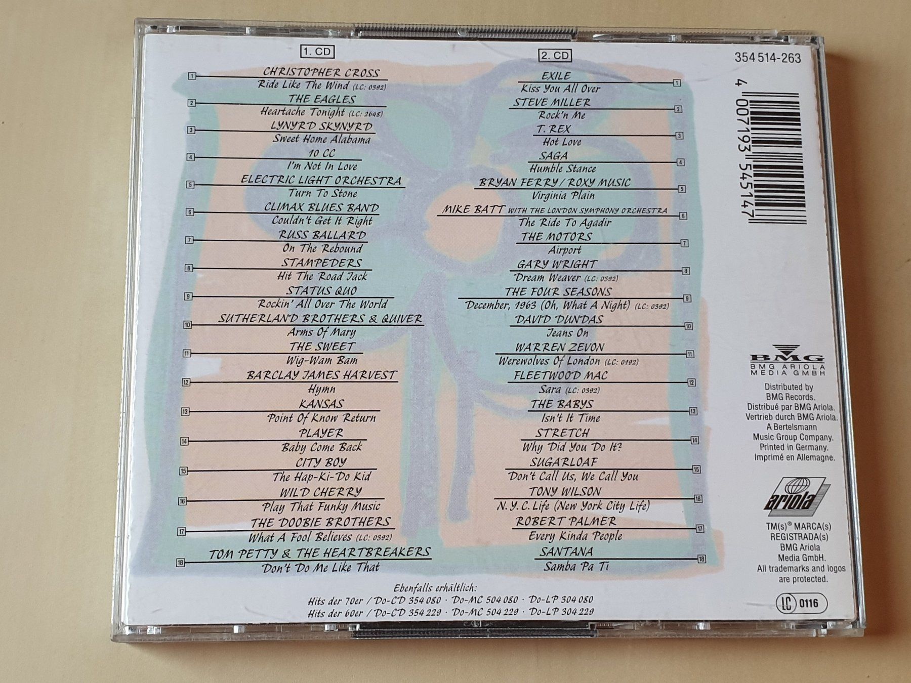 CD: Pop Giganten Hits der 70er Vol. 2 – Usato da Stansstad venduto da collectorsshop 1