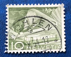 Nr.299 mit Stempel Bergbahn  1949   