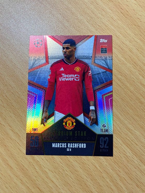 Topps Match Attax 2023 Limited Edition Marcus Rashford Man.U | Kaufen ...