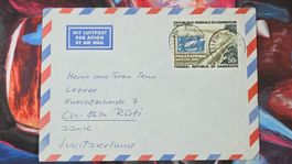 CL32 Enveloppe + Timbre Cameroun 19xx