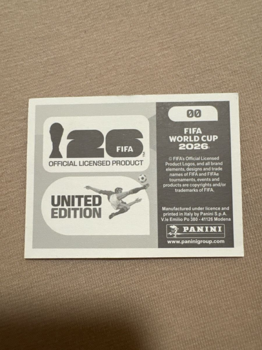 Panini Carte collezionabili: FIFA WM 26, 00, Panini Sticker – Nuovo (secondo la descrizione) da Effretikon venduto da jas_92ls 1