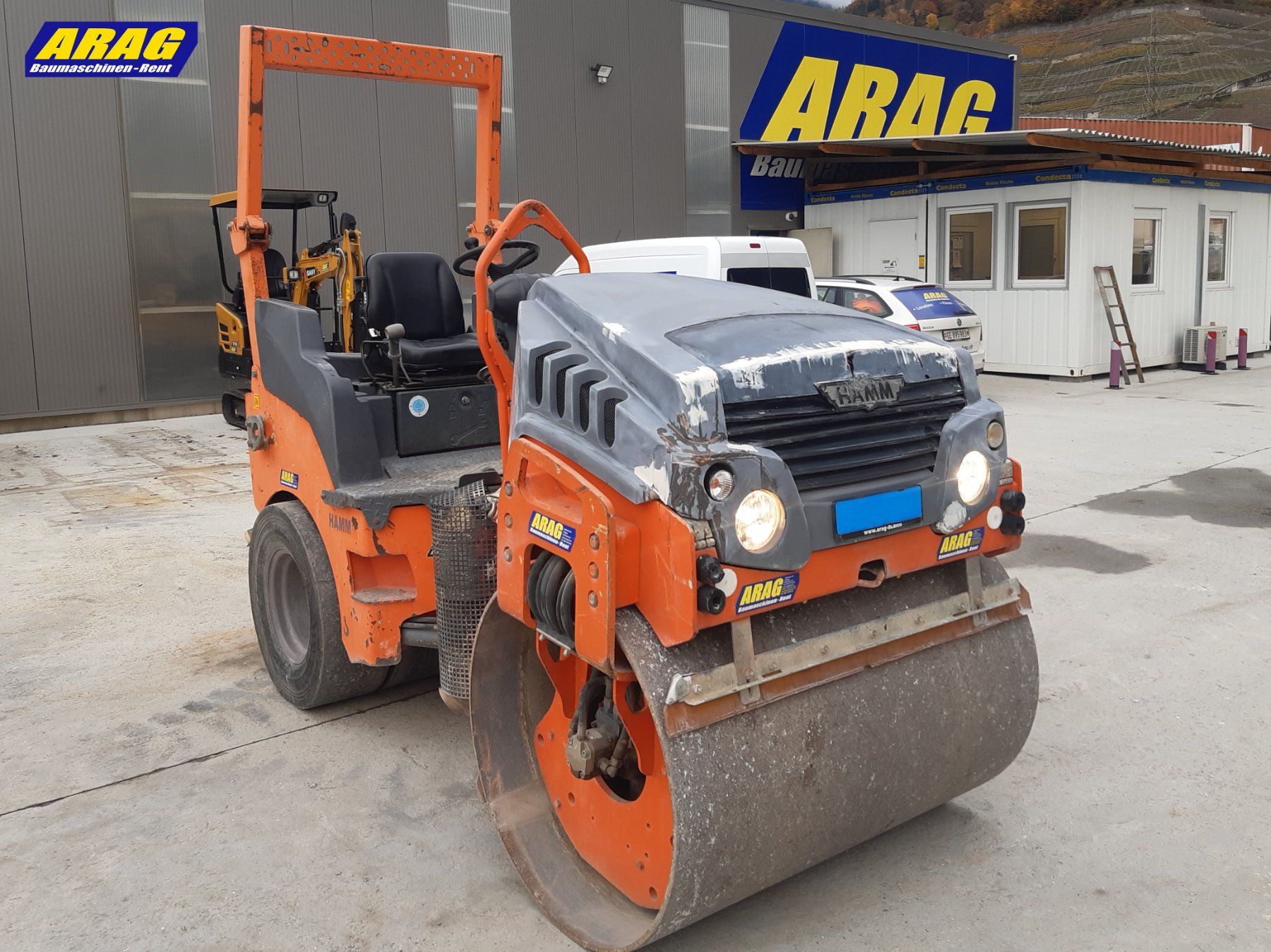 Tutte le macchine: Hamm HD13VT Tandemwalze – Usato da Hasle LU venduto da Arag08 2