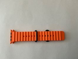 Orange Ocean Armband für Apple Watch Ultra 49mm