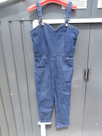Latzhose Rockabilly Voodoo Vixen Grösse XL 