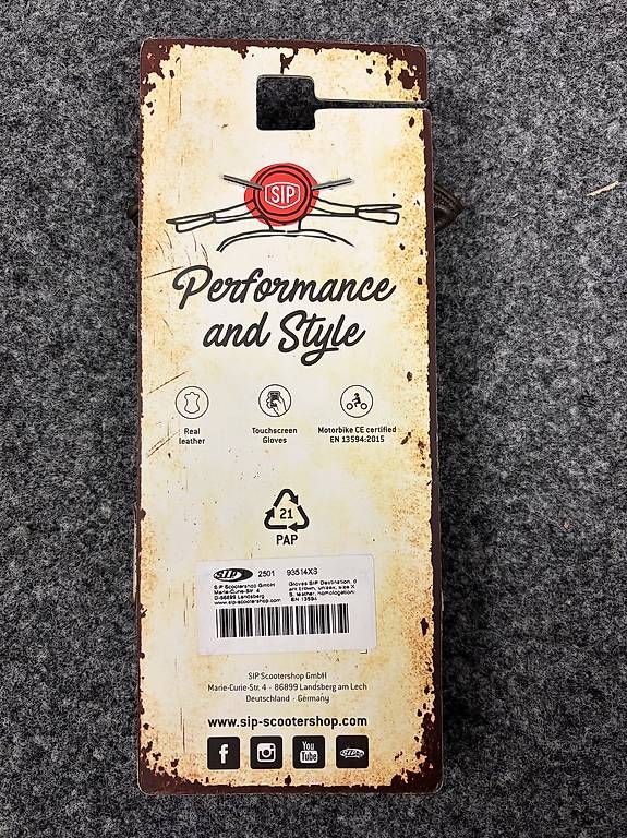 Gants & mitaines : Handschuhe SIP Destination Größe: XS – Neuf avec emballage d'origine à Zuckenriet par MEi74 1
