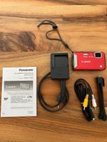 Panasonic Lumix DMC-FT20 Digitalkamera rot mit Zubehör