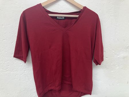 Rotes Damen T-shirt 