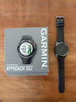 Garmin Approach S62 Golf-GPS-Uhr schwarz, neuwertig
