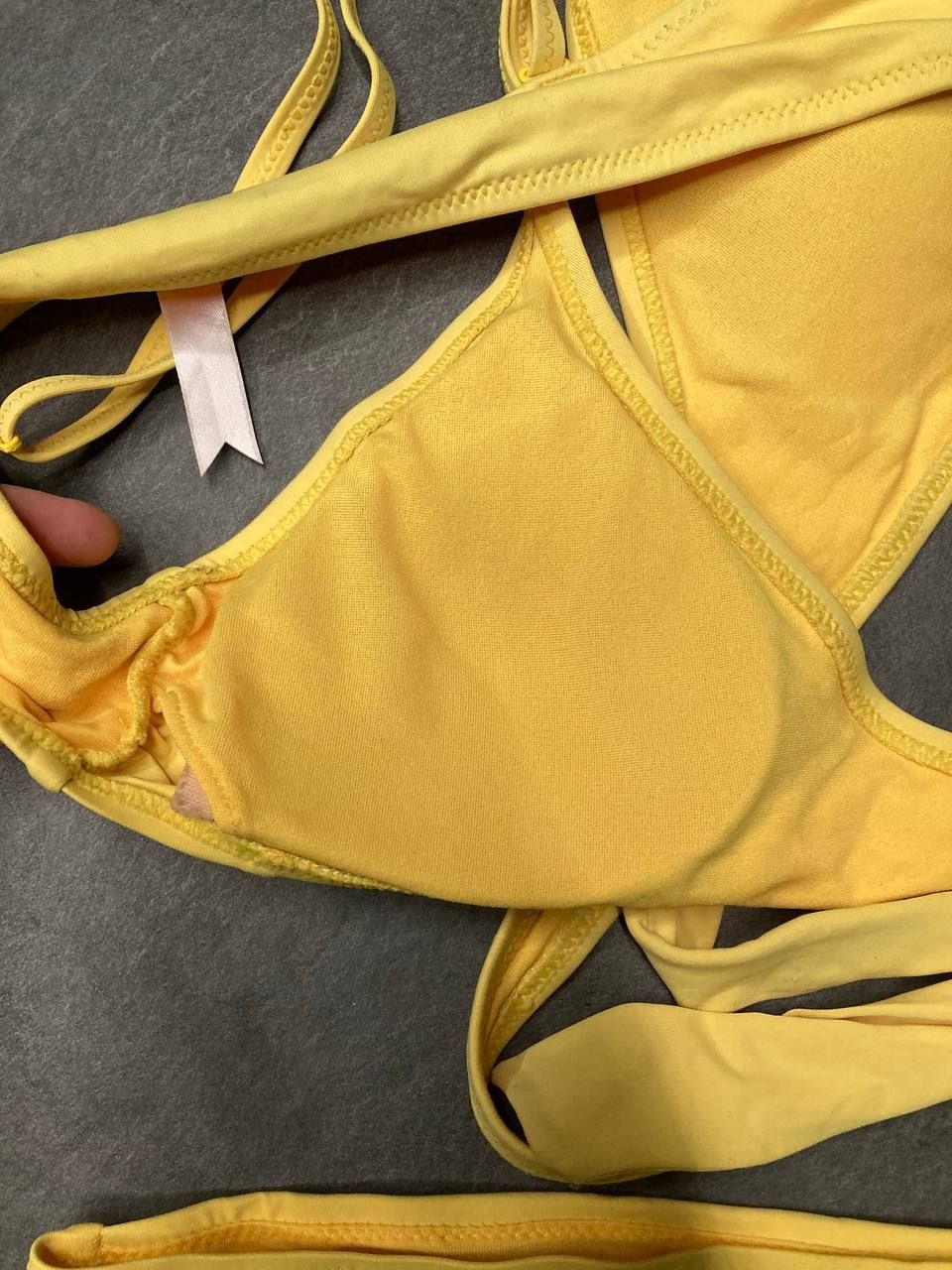 Badekleider & Bikinis: Yellow Wrap Around Bikini – Gebraucht aus Robasacco von  3