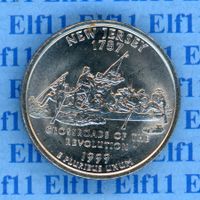 USD___0.25 1999P New Jersey 1787 unz 1/4 Dollar