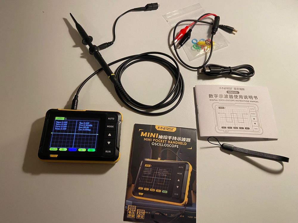Pocket Mini Oszilloskop inkl. KO Probe FNIRSI DSO (Gebraucht) in ...