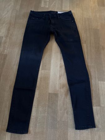 Dunkelblaue Jeggins Jeans Gr. 28/30