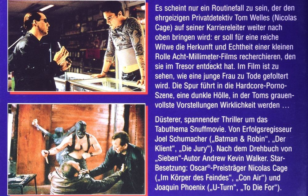 8 MM / ACHT MILLIMETER Kaufen auf Ricardo