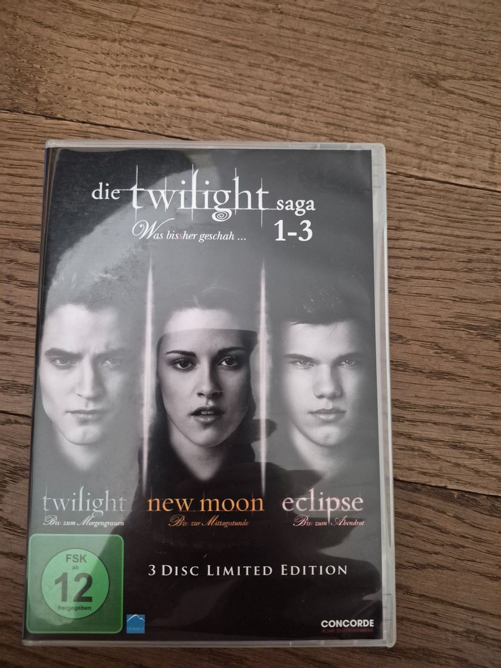 Alle DVDs: Twilight Saga 1-3  Disc Limited Edition DVD – Gebraucht aus Istighofen von and_jc2r