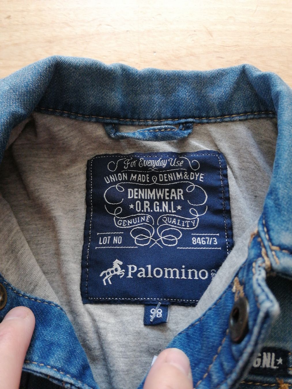 Giacche & Cappotti: Coole Jeansjacke Grösse 98 – Usato da Schwellbrunn venduto da Chnobli13 1