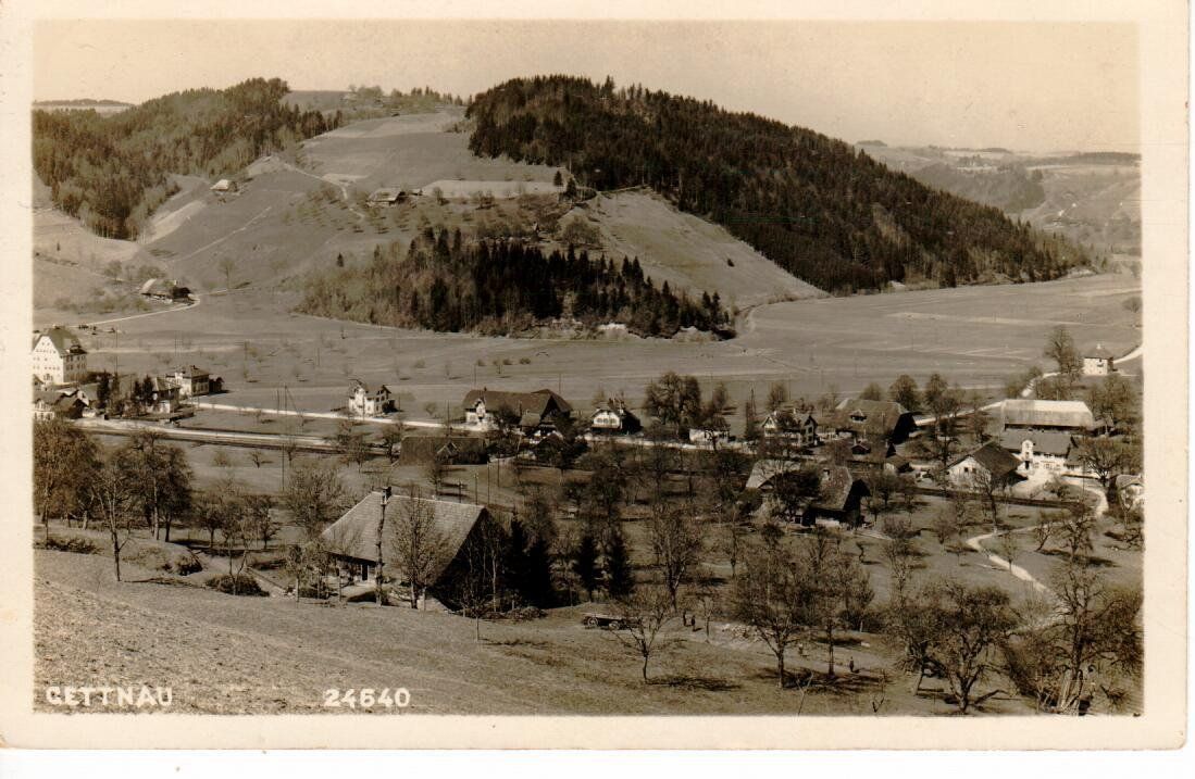 Cartoline postali: Gettnau  1927 – Usato da Wolhusen venduto da Curver9