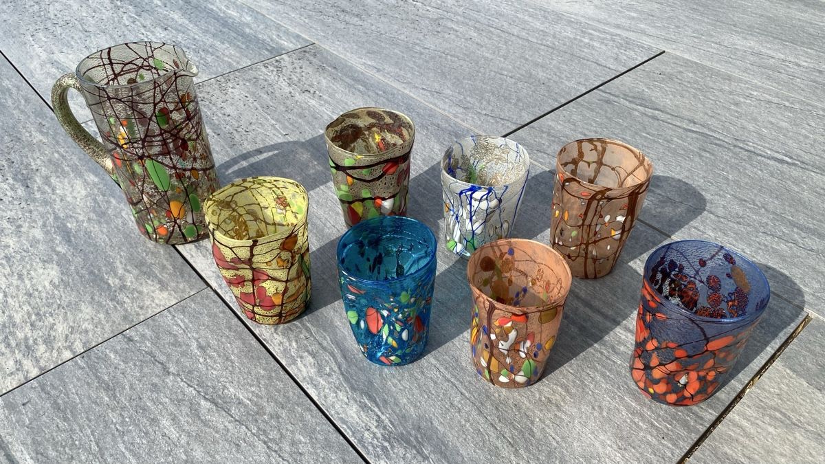 Murano Bicchieri: Murano Gläser & Krug – Usato da Adligenswil venduto da SamuliA 2