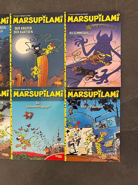 Comics: 8 Bücher Marsupilami – Neu und originalverpackt aus Egg b. Zürich von Semmeli10 2