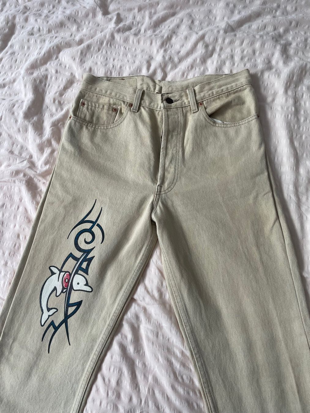 Jeans: Vintage Levis Reworked Jeans Gr.S – Usato da Arth venduto da ivikiwishop 3