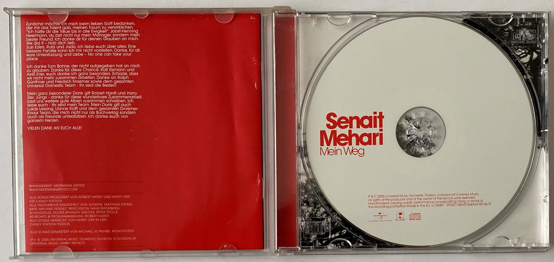 CDs: Senait Mehari, Mein Weg – Gebraucht aus Flums von Asquillo 2