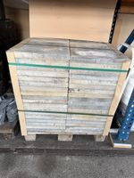 Betonplatten grau auf Palette gebraucht