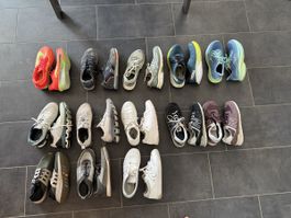 13 Paar Markenschuhe Gr. 45–46 – Paket für Wiederverkäufer