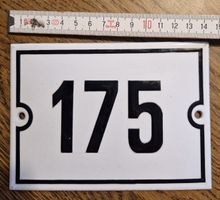 Emailschild Hausnummer 175