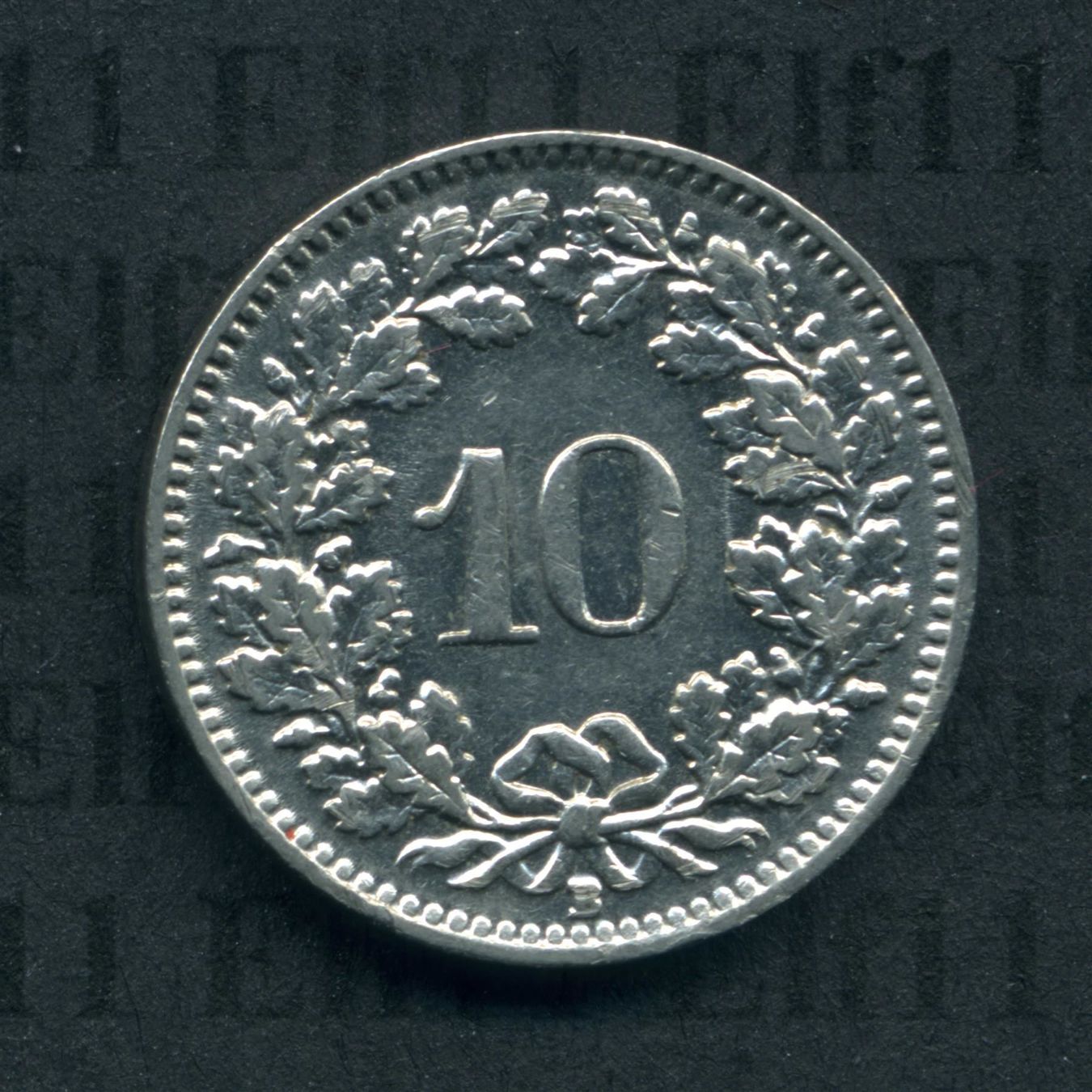 Tutti le monete: CHF___0.10 1939 vz 10 Rappen – Usato da Widnau venduto da Elf11 1