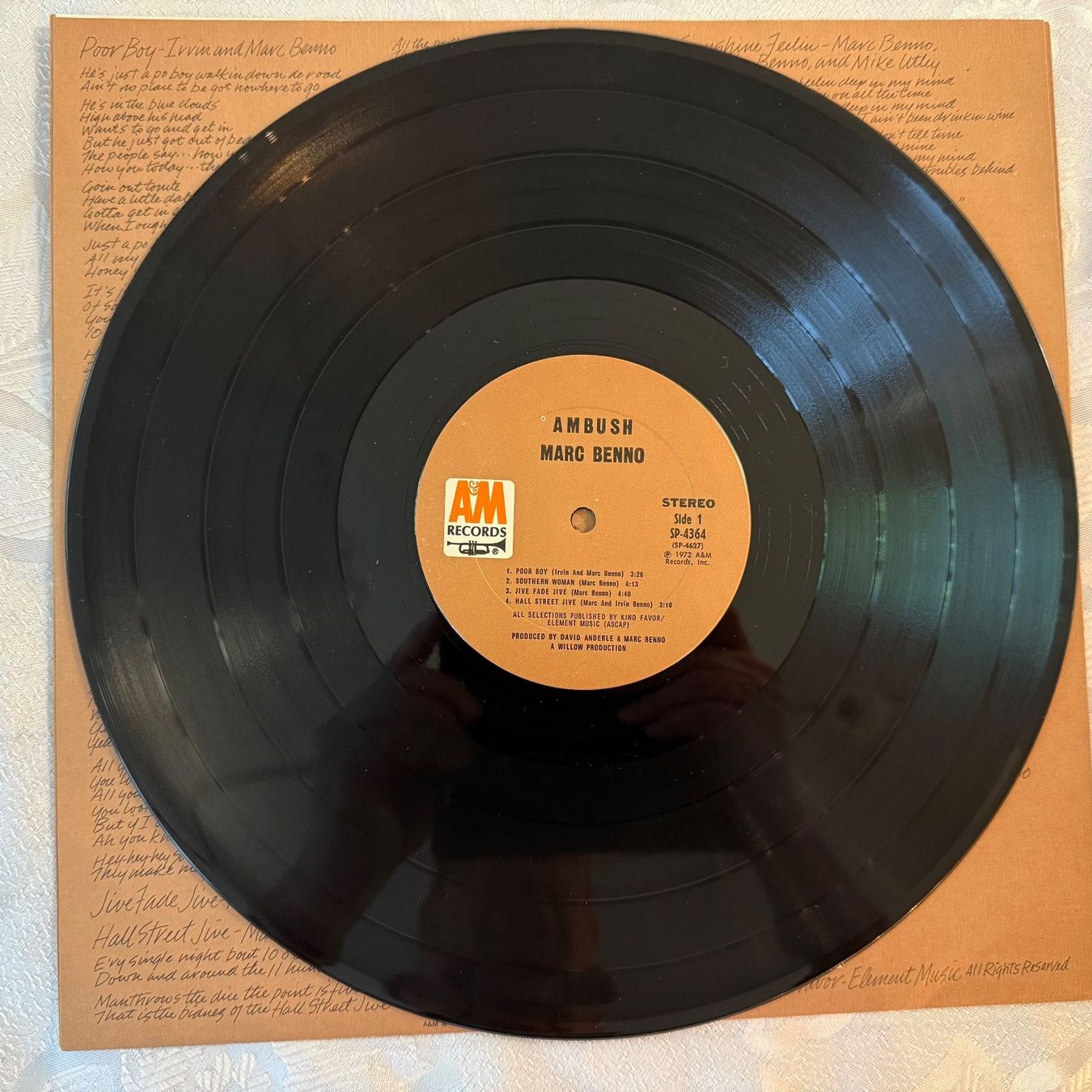 Dischi in vinile: MARC BENNO AMBUSH - MARC BENNO AMBUSH – Usato da Zürich venduto da fehlton 2