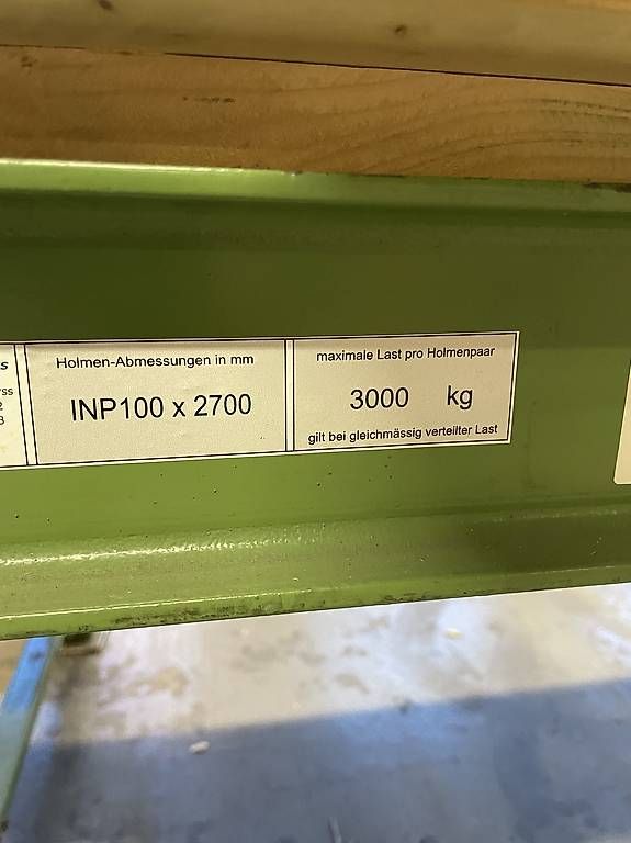 Scaffali: Paletten Regal – Usato da Homberg b. Thun venduto da manolo888 1