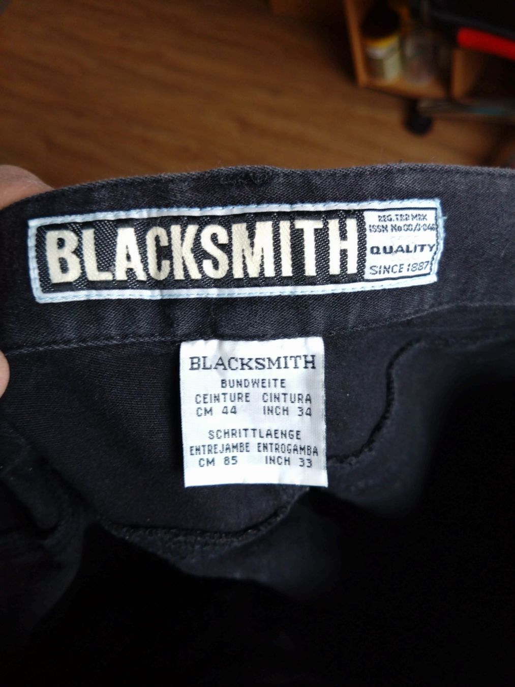 Jeans: Jeans Hose Blacksmith 34/33 – Usato da Bözen venduto da chrigl82 3