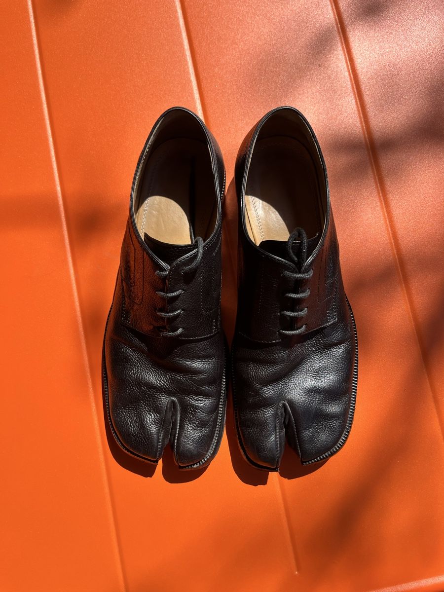 Maison Margiela Scarpe da donna: Maison Margiela Tabi Leather Oxfords - Size 39 - Black – Usato da Zürich venduto da kse_jw8w 1