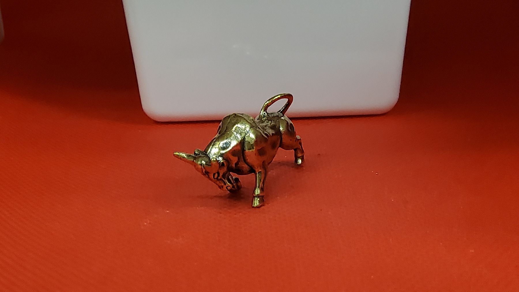 Figuren: Messing Stier Figur Neu – Neu (gemäss Beschreibung) aus Herisau von Nluanalucas 1