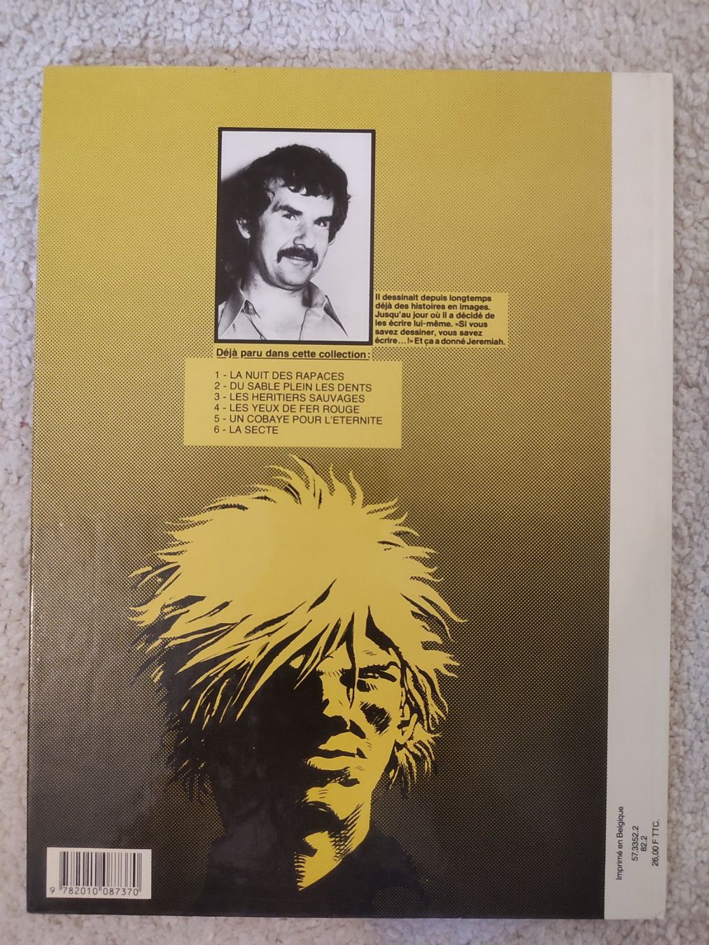 Comics: Jeremiah T6 - La secte - EO Hachette 1982. – Gebraucht aus Bougy-Villars von Vogue 2