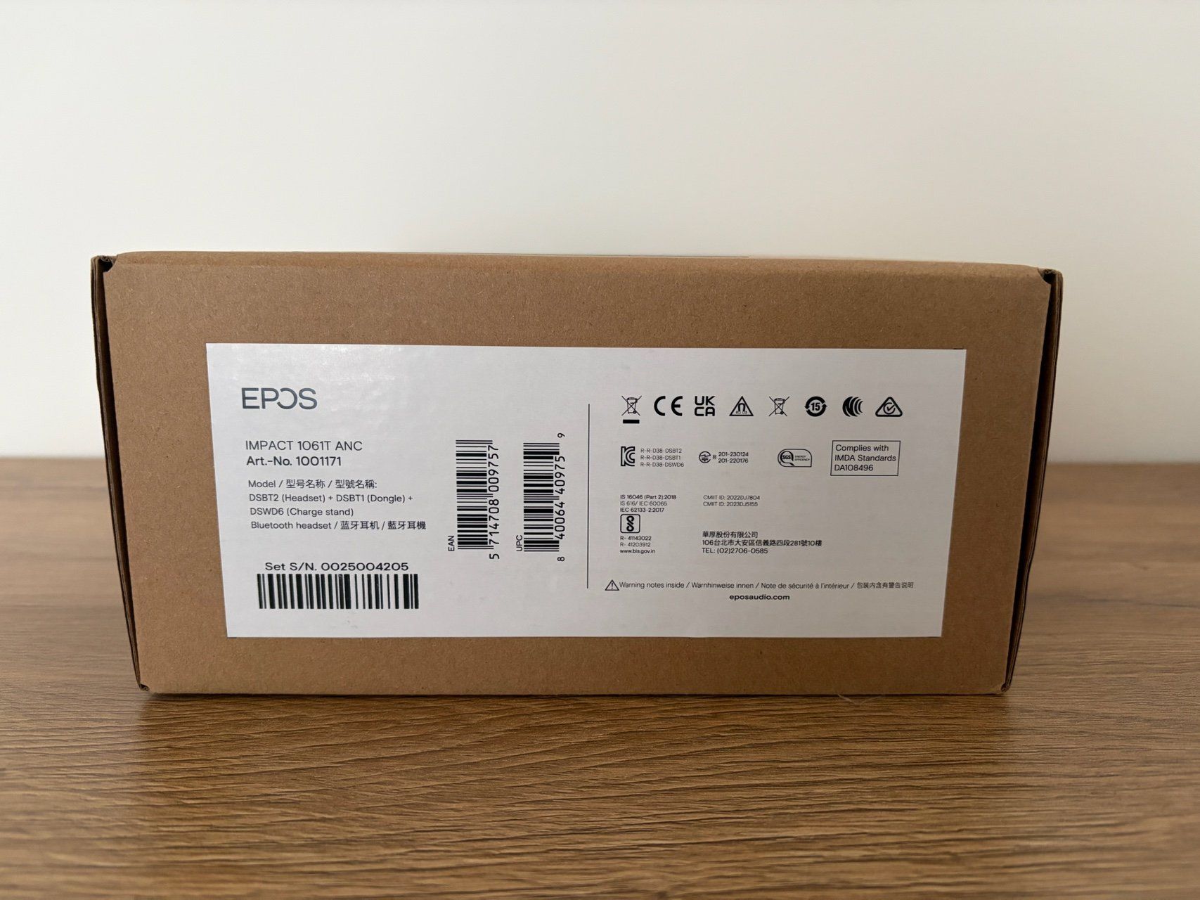Epos Kopfhörer: EPOS Impact 1061T ANC | Bluetooth-Headset mit Ladestation – Neu und originalverpackt aus Staufen von profitnow 3