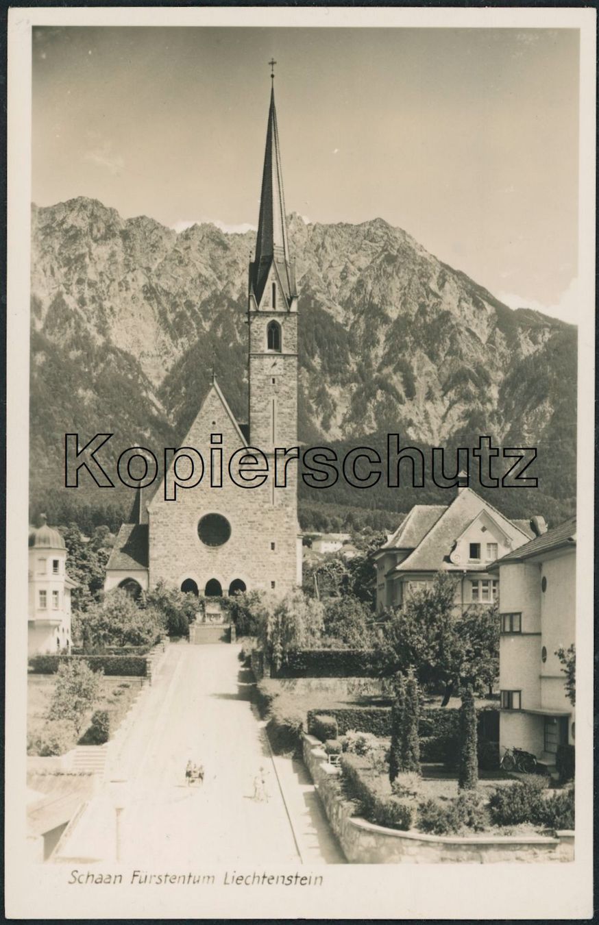 Ansichtskarten: FL Schaan – Gebraucht aus Schindellegi von dolpitz